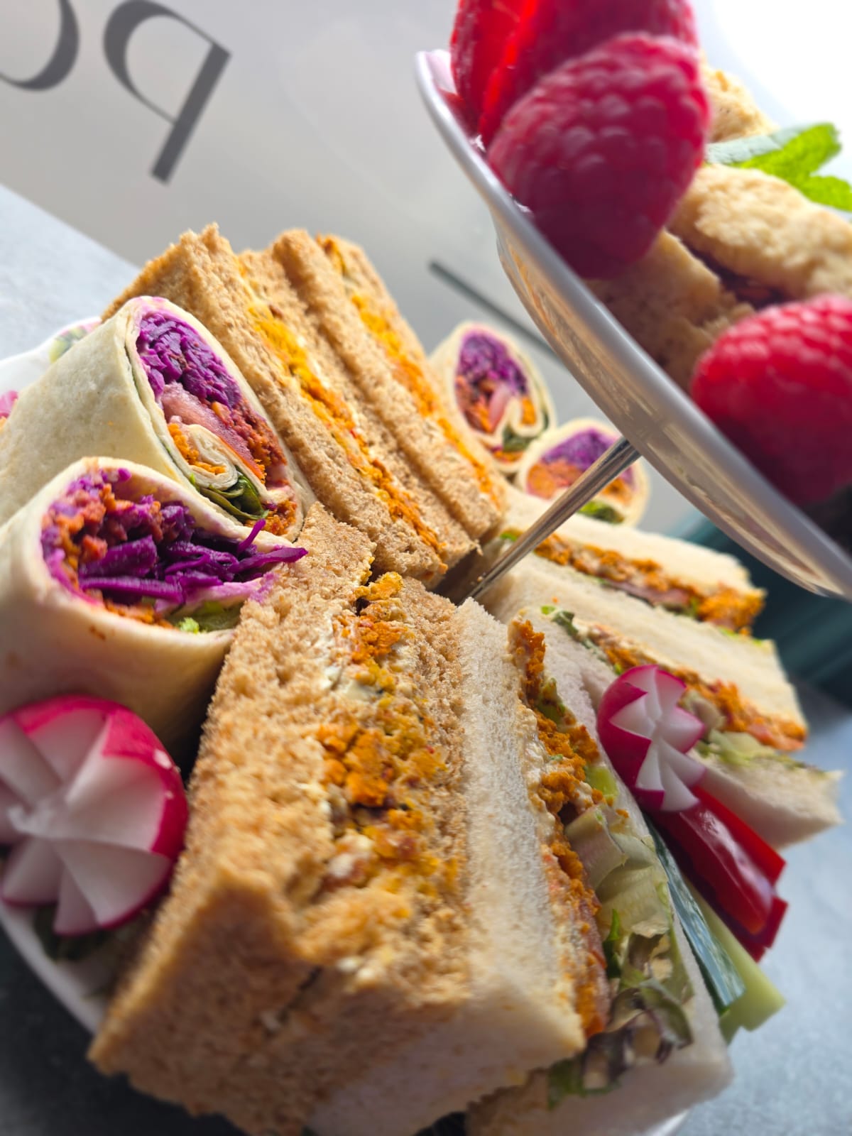 Fig and ham wraps